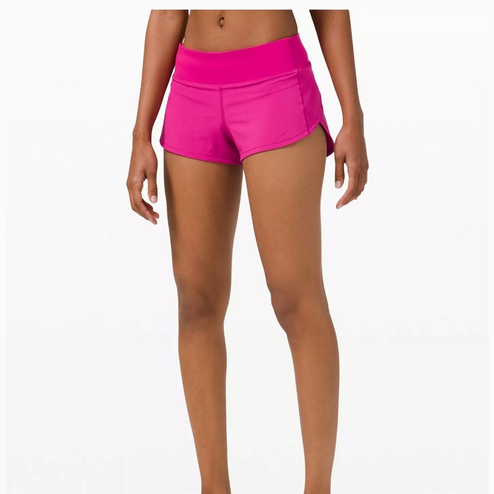 Lululemon speed up LR short 2.5" Ripened Raspberry